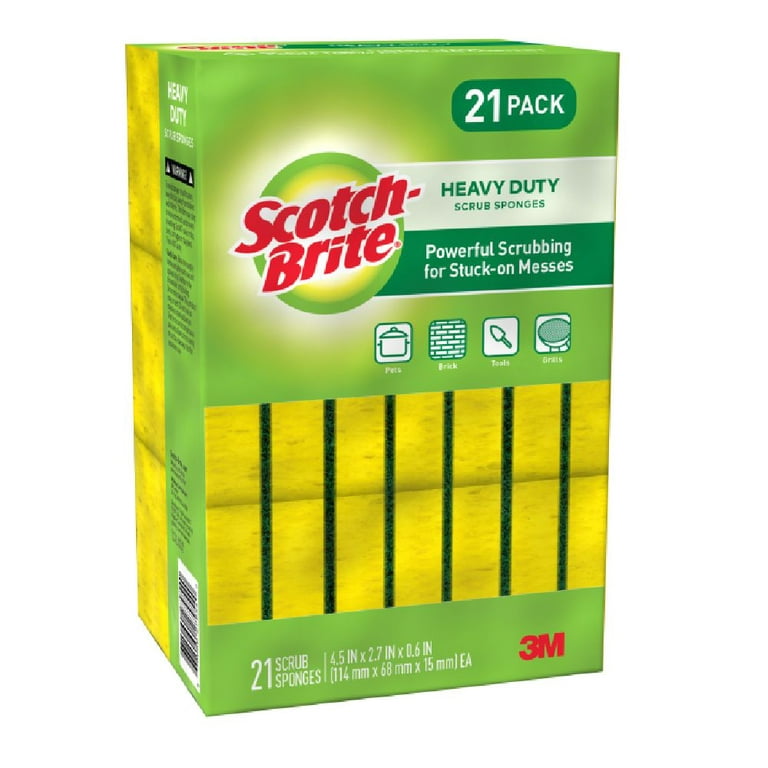 Scotch-Brite 21 Pack Non-Scratch Scrub Sponges