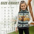 thumbnail image 7 of Uorisanigo Unisex Kids Fleece Jacket Vest Casual Lightweight Sleeveless Aztec Highland Cow Jacket Full Zip Puffer Vest Girls Boys Outdoor Layering Fall Fashion Outfits Clothes, 7 of 7