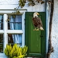 thumbnail image 4 of Hanging Repellent Owl Pendant, Field Orchard Scare Hanging Decoration, Outdoor Decorative Wind Chimes, Fake Owl Decoys to Scare Birds Away, Made Of Waterproof And Rust Material, 4 of 4