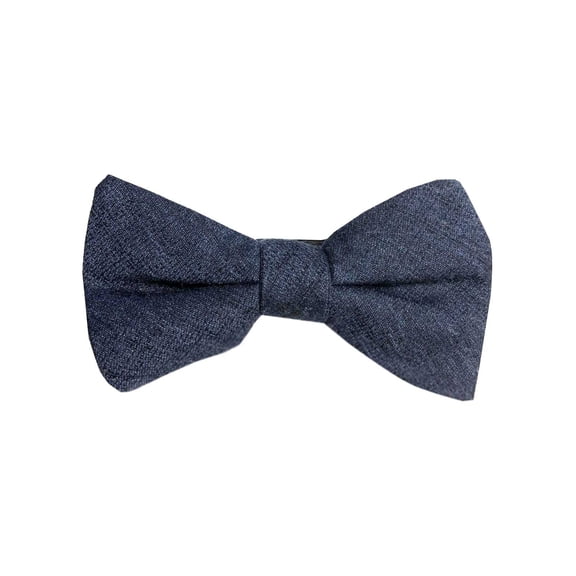 Men's Navy Tymon Solid PT Bow Tie Silk Not Applicable