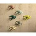 thumbnail image 3 of Kalalou Set of Ceramic Hanging Swallows, One Size, Multicolor, 3 of 3