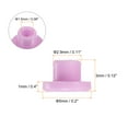 thumbnail image 2 of Unique Bargains Ceramic Take Up Lever Thread Eyelet for Embroidery Machine, 50 Pack, 2 of 5