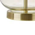 thumbnail image 6 of Pemberly Row Contemporary Glass and Fabric Table Lamps in Gold (Set of 2), 6 of 9