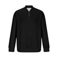 thumbnail image 6 of Plus Size Sweatshirts for Men S-5XL Big and Tall Pullover Half Zipper Crewneck Long Sleeve Shirts Casual Color Block Comfort Sweatshirt Tops, 6 of 6