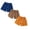 Blue & Coffee & Orange, variant on Hudaneo 3 Pack Toddler Boy Cotton Shorts Boys Casual Shorts Pull-on Shorts Soft Baby Boy Shorts for Summer, 1-10Y