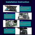 thumbnail image 5 of 9560NGW WiFi Card+2XAntenna 1730Mbps Wireless AC 9560 2.4G+5G BT 5.0 802.11Ac M.2 CNVI 9560NGW Wirel, 5 of 5