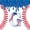 White Blue Red G, variant on jejeloiu Ice Cream Drip Monogram Y 7-Piece Twin Bedding Sets For Kids,Abstract Baseball Print Bedding Comforter Set For Boys,Reversible
