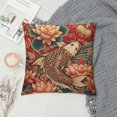 RUIYC Japanese Lotus Throw Pillow Covers PillowcasesTraditional