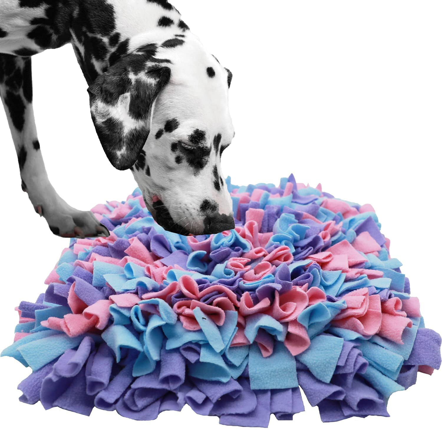 Sniffiz SmellyMatty Snuffle Mat for Dogs - Enrichment Hide & Seek Treat  Toys (Large Nosework Sniff Mat + Food Puzzles) - Interactive IQ Game for