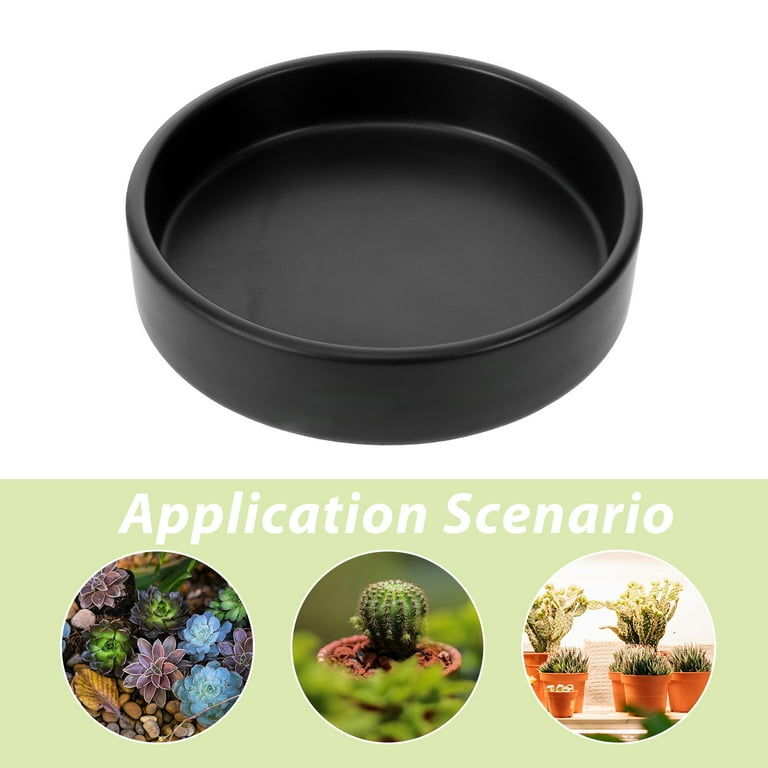Ceramic Plant Pot Saucer Round Plant Saucer Drip Tray Plant Drainage Tray  Flower Pot Drip Tray
