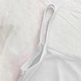 thumbnail image 5 of Kaemgyyd Womens Sleeveless Nightgowns Summer Square Neck Night Gown Solid Color Above the Knee Sleepwear（White,One Size）, 5 of 7