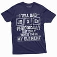 thumbnail image 4 of Men'S Funny Dad Jokes Chemistry T-Shirt Periodic Table Element Chemist Dad Father'S Day Gift Shirt For Him (X-Large Military Green), 4 of 6