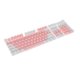 thumbnail image 5 of Juego de teclas de teclado de 108 piezas Accesorio Reemplazo directo Juego de teclas de teclado mecánico de fácil instalación para teclados mecánicos Blanco Rosa Baoblaze Teclas, 5 of 8