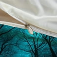 thumbnail image 3 of Home Textiles Bed Cover Set Starry Sky and Tree Printed Polyester Comforter Cover Set,Full (80"x90"), 3 of 5