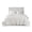 White, variant on Gracie Mills Salvatore 3-Piece Reversible Quilt Set Cotton Microfiber Scalloped Edge