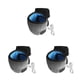 thumbnail image 4 of Tholdsy Sleep Eye Blinder Bluetooth Stereo Sound Eye Patch Wireless Music Blackout Eyepatch con micrófono incorporado, gris Type1 NO1, 4 of 6