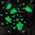 thumbnail image 1 of (R)Nuevas pegatinas para ventanas de Halloween, pegatinas grandes de demonios aterradores para decoración de fiestas de Halloween, sangre, 1 of 5