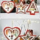 thumbnail image 4 of Inteprter Colgante de estrella de árbol de Navidad con cuerda, adorno colgante de interior hueco de luminosa, decoraciones de puerta de dormitorio Kits de decoración para fiestas Estrella Inteprter HA068045-03, 4 of 6