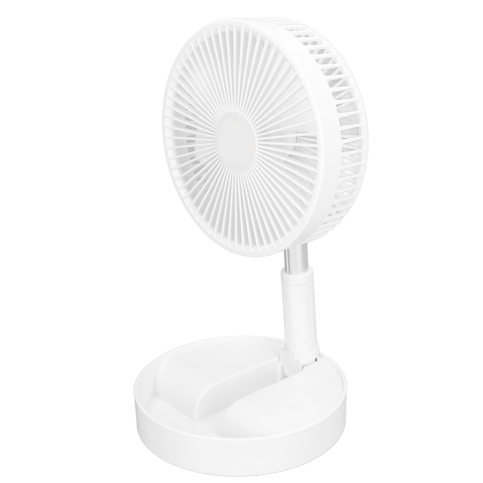 Floor Retractable Folding Fan, Retractable Desktop Foldable Fan Height