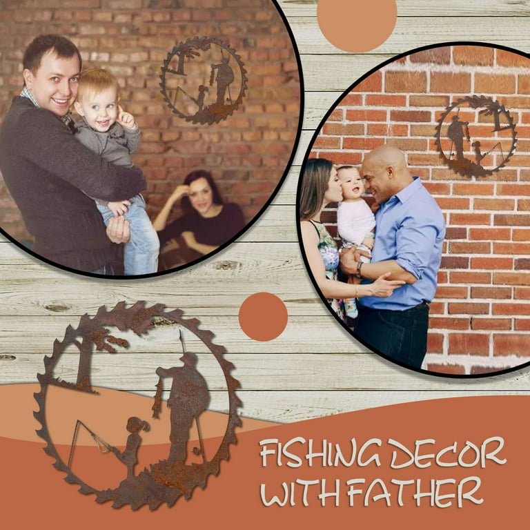Fishing Decor Daughter Son Father's Day Gift Fishing Decoration Pendant  Crafts 