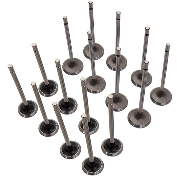 16pc Engine Intake Exhaust Valves for Renault Megane MK II Hatchback 2002-2016