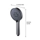 thumbnail image 3 of 5-speed Turbocharged Shower Head Shower Drop And Wear Shower Head Handheld 5-point Universal Interface, 3 of 4