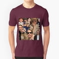 thumbnail image 3 of Camiseta Collage de Jamie Campbell Bower Camiseta 100% algodón Cosas extrañas Actor Hombre Vecna 001 Villano Los instrumentos mortales Ciudad de, 3 of 5
