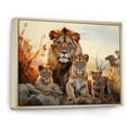 thumbnail image 2 of Designart "African Hues Of svaha" African Floater Framed Canvas Wall Art, 2 of 7