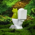 thumbnail image 7 of Funny Toilet Ornament - Whimsical Resin Decorative Figurine for Home Living Room Bedroom Ideal Novelty, 7 of 7