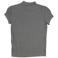 thumbnail image 2 of Aeropostale Womens Striped Mock Graphic T-Shirt, Negro, Small, 2 of 2