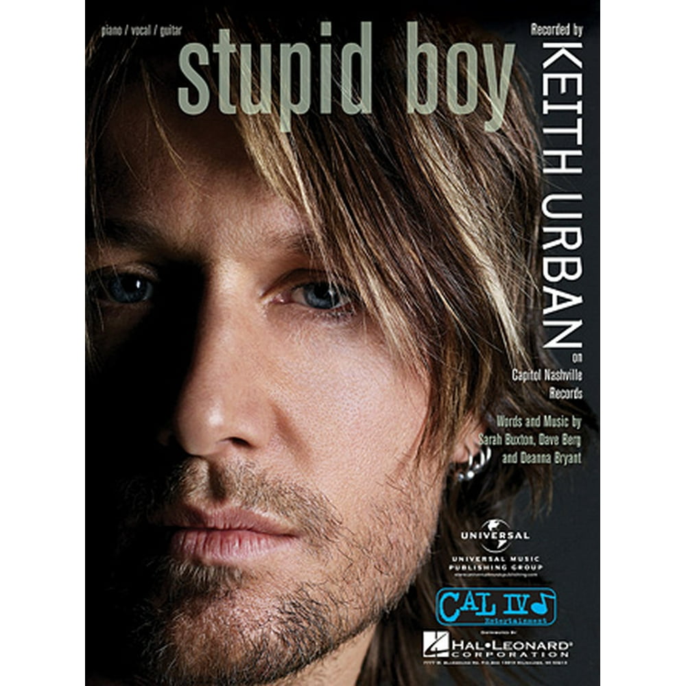 Stupid Boy (Keith Urban) Piano Vocal (Sheet Music/Songbook) Walmart