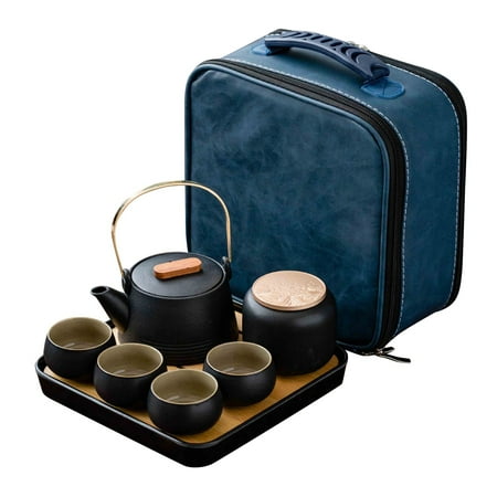 

Exquisite Shape Tea Set One-Pot Four-Cups with Bag Kungfu Home Tea Set Chinese Tea Ceremony Gift GungFu Tea Cup