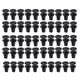 thumbnail image 1 of Riwesomey Juego de 50 pares de tornillos de plástico para vehículos, cubierta de motor, de rueda, pernos de repuesto para B5 B6 B7 Herramientas de reparación de automóviles Riwesomey VI015471-00B, 1 of 6