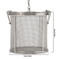 thumbnail image 2 of Spptty Spice Filter, Stainless Steel Tea Ball Strainer Soup Seasonings Seperation Basket Spice Filter, Soup Seperation, 2 of 7