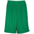 thumbnail image 3 of Augusta AG1844 9-inch Modified Mesh Shorts-Kelly-4X, 3 of 5