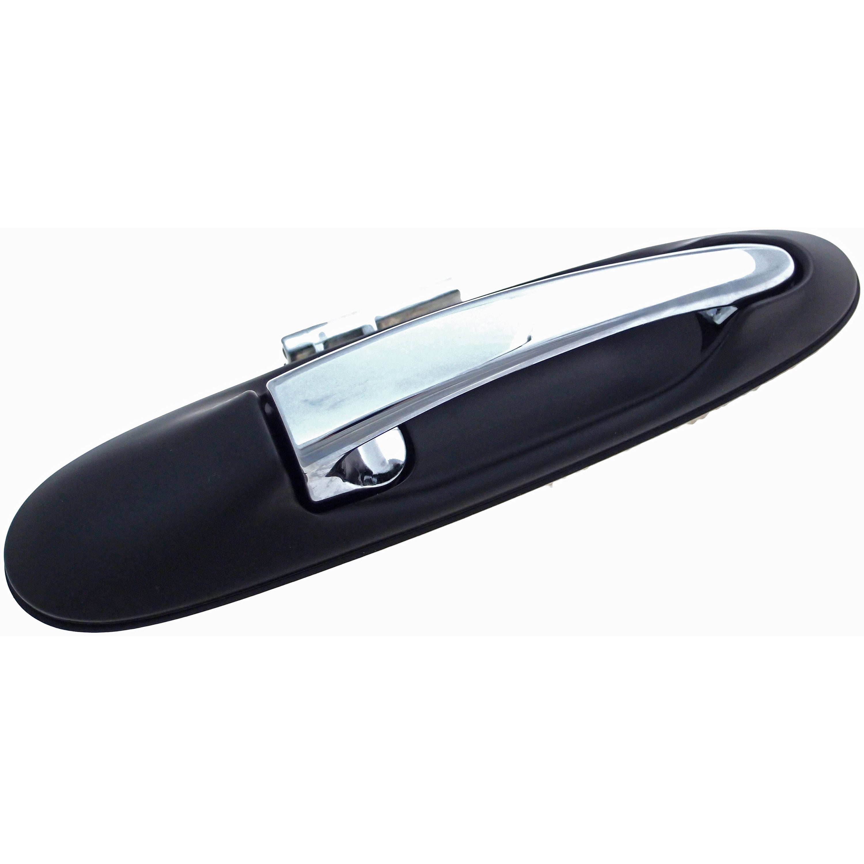 Dorman 83315 Rear Passenger Side Exterior Door Handle for Specific Lincoln Models, Chrome Lever and Black Housing