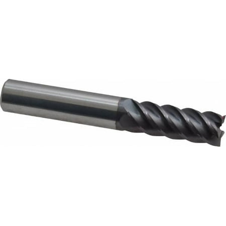 

Accupro 3/8 1 LOC 3/8 Shank Diam 2-1/2 OAL 5 Flute Solid Carbide Square End Mill
