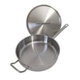 thumbnail image 4 of Update International 10" Induction Ready Stainless Steel Saute Pan w/Cover, 4 of 4