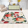 thumbnail image 2 of Yayeee Area Rugs for Living Room 5.2'x4' Non Slip Washable Bedroom Floor Carpet, Strawberry Pattern, 2 of 5