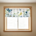 thumbnail image 7 of AUNVITO 2D Printed Kitchen Curtain Valance 1 Window Topper with 2 Tier Curtains for Kitchen Window, 7 of 7