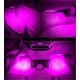 thumbnail image 2 of Luces LED decorativas para el suelo del interior del coche, tira impermeable con brillo de neón, lámpara de decoración interior, color morado, 2 of 5