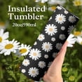 thumbnail image 4 of Daisy Tumbler With Handle and Straw,Daisy Gifts for Women,Daisy Flowers Daisy Coffee Mug Floral Cup Tumbler,Daisy Stuff Decor, 4 of 6