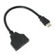 thumbnail image 1 of Xihbxyly Ofertas Relámpago de Hoy Prime Cable Adaptador Doble Dividido de 1 a 2\Adaptador Hdmi Macho a Hembra, 1 of 1