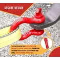 thumbnail image 5 of (4 Pack )2" Anchor Shackle Forged Carbon Steel w/ Alloy Screw Pin Load Limit # 35 Tons (70,000 lbs) | Double Rust Protection Heavy Duty D Ring Shackle for Towing, Rigging & Vehicle Recovery, 5 of 9