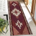 thumbnail image 5 of 2x6 FT Kitchen Runner Rugs Non Skid Washable, Faux Wool Rug Runners for Hallways Bathroom Carpet Runner, Soft Indoor Modern Floor Rug for Entryway Laundry Room, 5 of 11