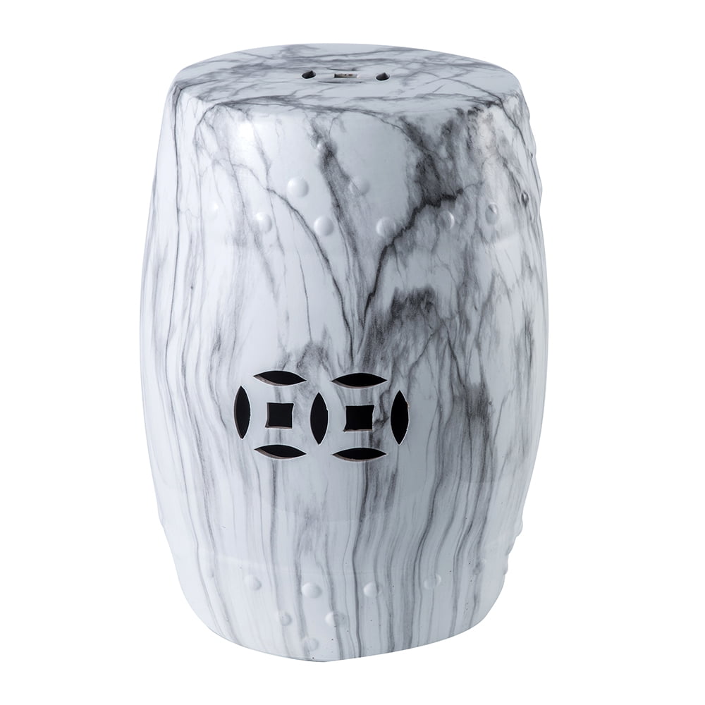 Lowestbest Multi-Use Ceramic Garden Stool/Round Side Table, Heavy Duty Patio Decorative Stool Lowestbest Multi-Use Ceramic Garden Stool/Round Side Table, Heavy Duty Patio Decorative Stool