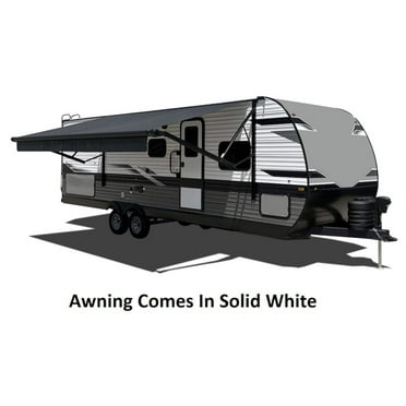 SOLID WHITE CANOPY/ROLL TUBE 16'