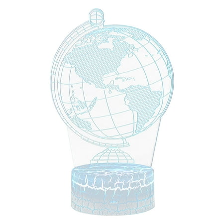 

Galaxy Series 3D Night Light LED Colorful 16-Color Remote Control Desk Lamp Gift