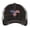 Black, variant on Premium Patriotic Trucker Hat - American Eagle USA Flag Design with Adjustable Strap - Distressed Cap (Brown)