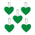 thumbnail image 2 of Agiferg 5PCS Reflective Pendant Outdoor Safety Reflective Pendant Heart Shaped Safety Reflective Suitable For Backpack Riding Walking Running, 2 of 2